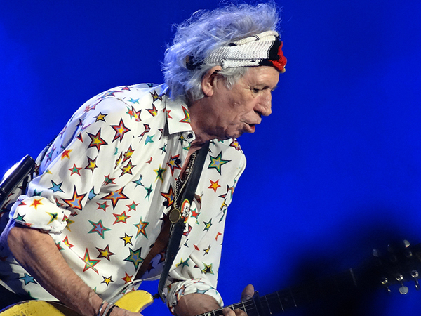 KEITH RICHARDS AT FORO SOL MEXICO CITY 2016