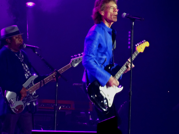 DARRYL JONES AND MICK JAGGER IN PARIS 2017