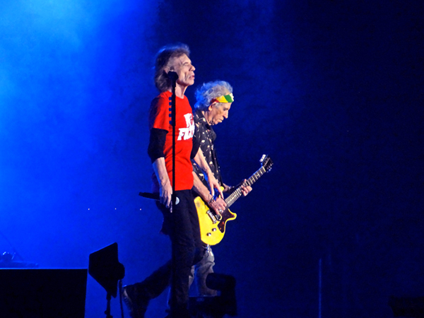 MICK JAGGER AND KEITH RICHARDS IN PARIS 2017