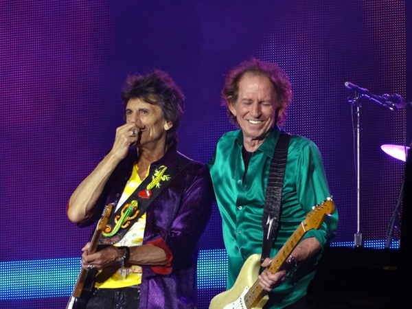 Ron Wood and Keith Richards 2019