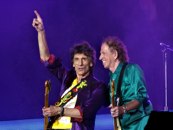 Ron Wood and Keith Richards 2019